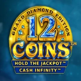 12 Coins Grand Diamond Edition by Wazdan, showcased at slotrize.eu – game logo