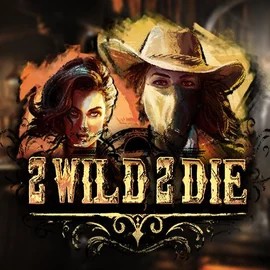2 Wild 2 Die game by Hacksaw Gaming – logo hosted on Slotrize Casino