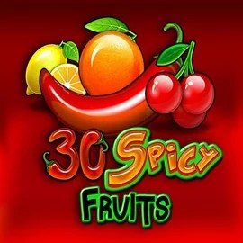 Official Slots logo: 30 Spicy Fruits by Amusnet Interactive at Slotrize Casino