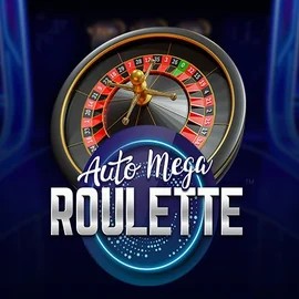 Auto Mega Roulette online game logo by Pragmatic Play on slotrize.eu