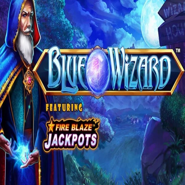 Blue Wizard Fire Blaze Jackpots – slot by Rarestone Gaming, featured at slotrize.eu