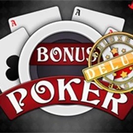 Bonus Poker Deluxe - 3 Hands slot logo by RTG (Reel Time Gaming) at Slotrize Casino