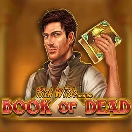 Book of Dead game by Play'n GO – logo hosted on Slotrize Casino
