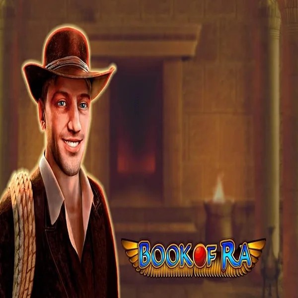 Book of Ra logo by Greentube at Slotrize Casino