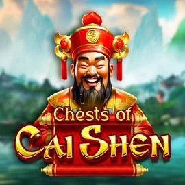 Chests of Cai Shen slot logo by Pragmatic Play at Slotrize Casino