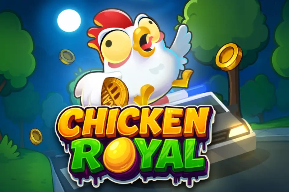 Official Casino Games logo: Chicken Royal by InOut at Slotrize Casino