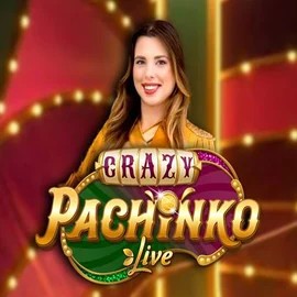 Crazy Pachinko logo – Live Casino by Evolution at Slotrize Casino