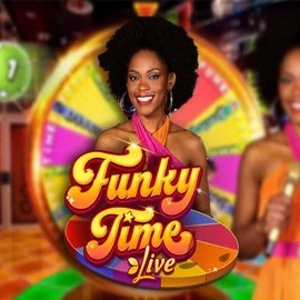 Funky Time logo by Evolution Slotrize Casino