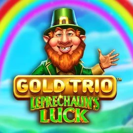 Gold Trio Leprechaun's Luck by Playtech, showcased at slotrize.eu – game logo