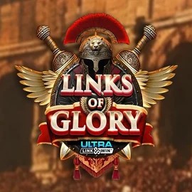 Official Slots logo: Links of Glory by Slingshot Studios at Slotrize Casino