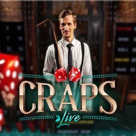 Live Craps logo by Evolution at Slotrize Casino