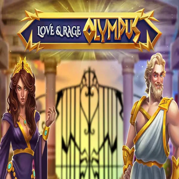 Slots logo of Love and Rage Olympus from Greentube at Slotrize Casino