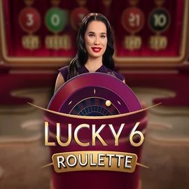 Lucky 6 Roulette online game logo by Pragmatic Play on slotrize.eu