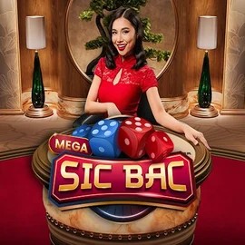 Mega Sic Bac game by Pragmatic Play – logo hosted on Slotrize Casino