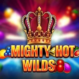 Slots logo of Mighty Hot Wilds from Inspired Gaming at Slotrize Casino