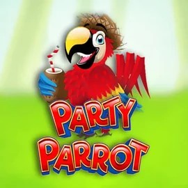 Slots logo of Party Parrot from Rival at Slotrize Casino
