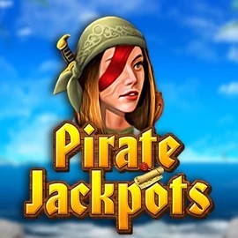 Pirate Jackpots logo by Belatra Games at Slotrize Casino