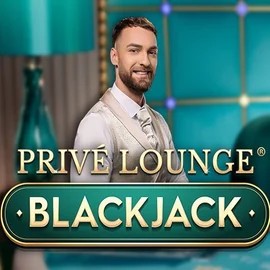 Privé Lounge Blackjack slot logo by Pragmatic Play at Slotrize Casino