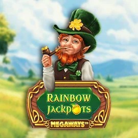 Official Jackpots logo: Rainbow Jackpots Megaways by Red Tiger Gaming at Slotrize Casino