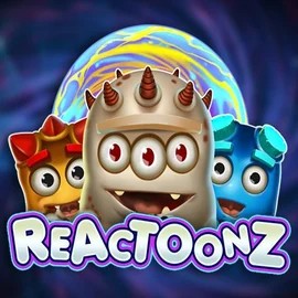 Reactoonz logo – Slots by Play'n GO at Slotrize Casino