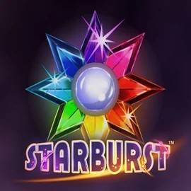 Starburst logo by NetEnt at Slotrize Casino