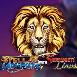 Stellar Jackpots with Serengeti Lions logo by Lightning Box Game Slotrize Casino