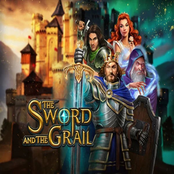 The Sword and the Grail logo – Slots by Play'n GO at Slotrize Casino