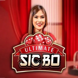 Ultimate Sic Bo slot logo by Ezugi at Slotrize Casino
