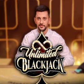 Unlimited Blackjack logo by Ezugi Slotrize Casino